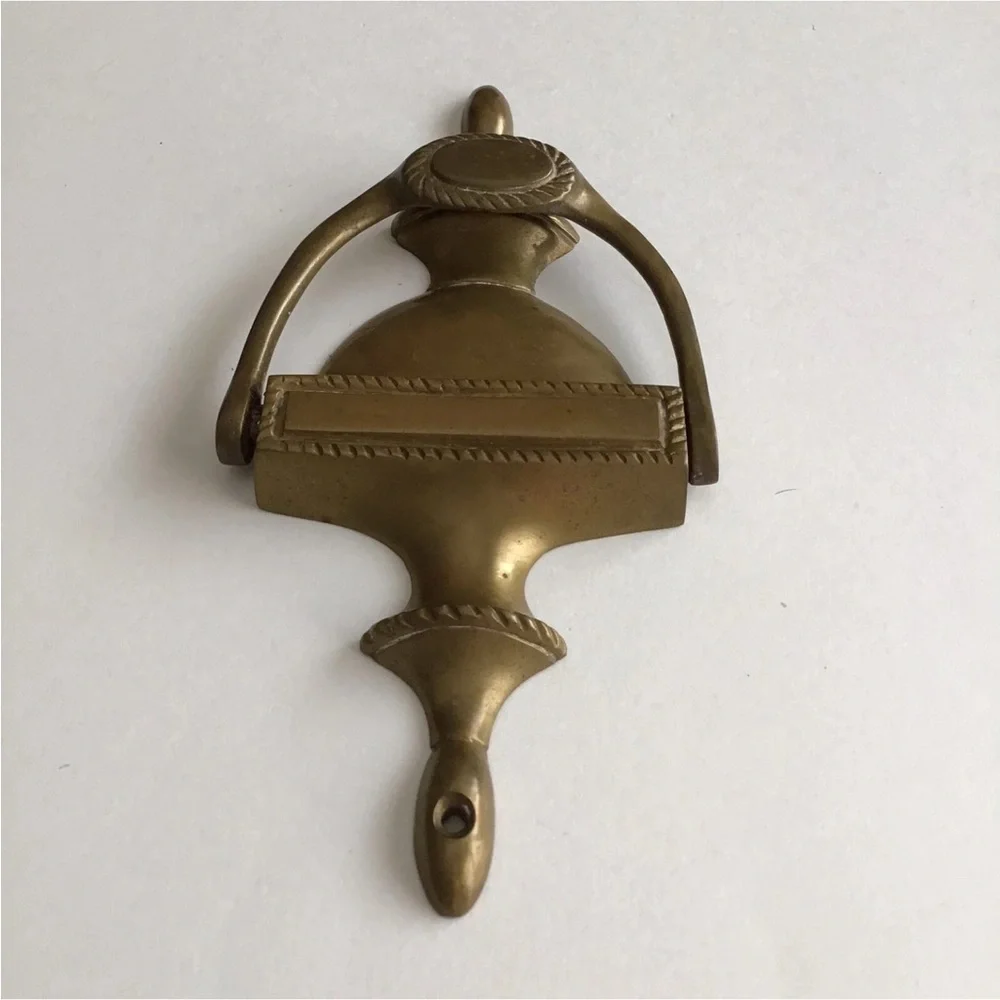 Brass Urn Style Door Knocker 8